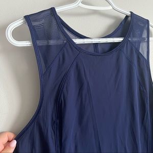 Lululemon Sculpt Tank in Navy